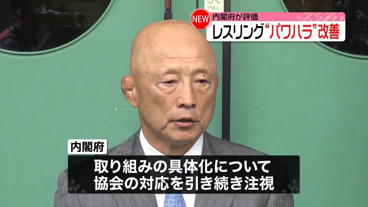 内閣府、レスリング協会改善策に一定の評価