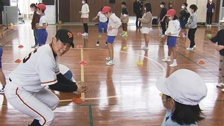巨人女子チームが宮崎市内の小学校とアカデミーを訪問 森崎杏「気持ちが変わった」