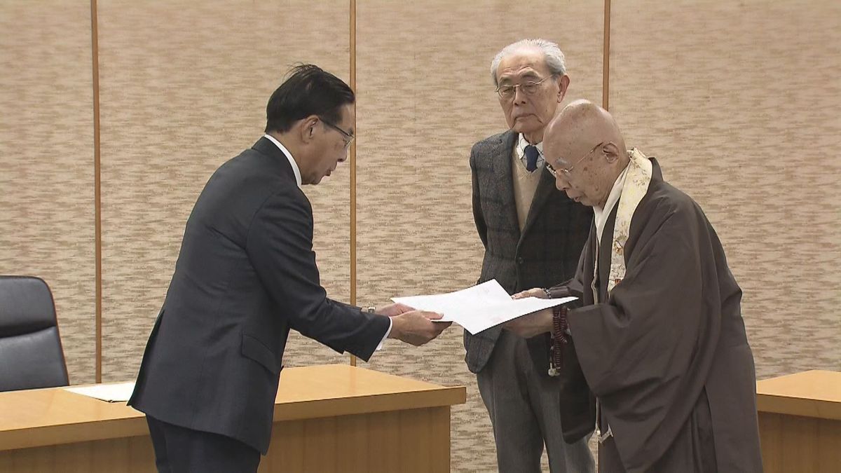 西脇知事への京都仏教会の申し入れ（12月19日）