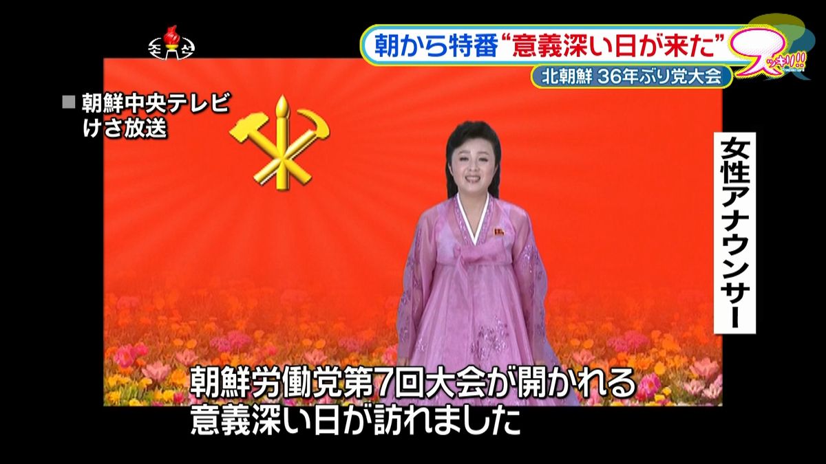 朝鮮中央テレビ「意義深い日」朝から特番