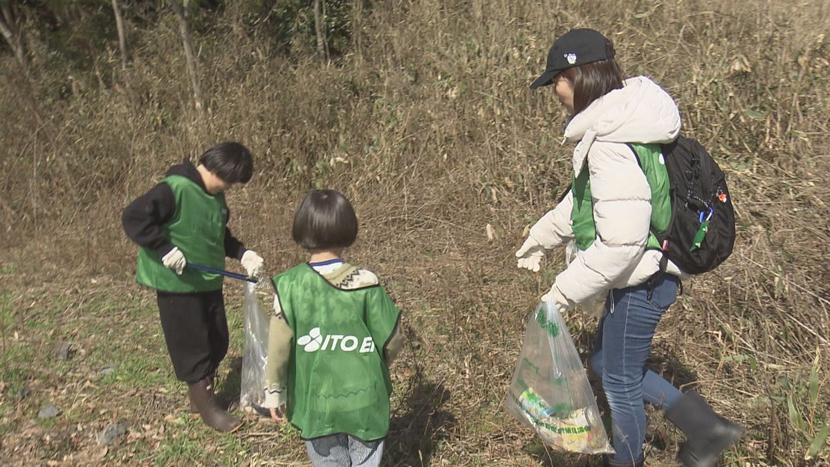 プラスチックごみだけで年間軽トラ４台分　北潟湖で親子が清掃活動　ふるさとの美しい自然景観を守り愛着深める