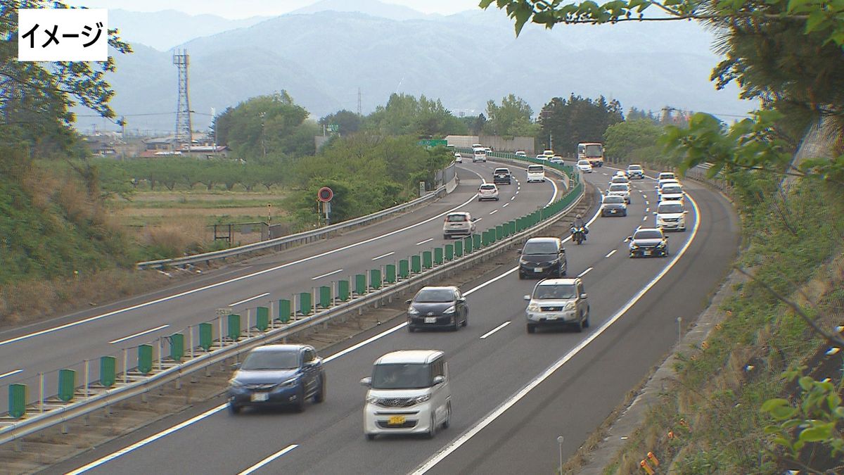 【高速道で子熊と衝突…家族4人は無事】磐越自動車道を走行中に飛び出してきた子熊（体長約１メートル）と普通乗用車が衝突【福島県】