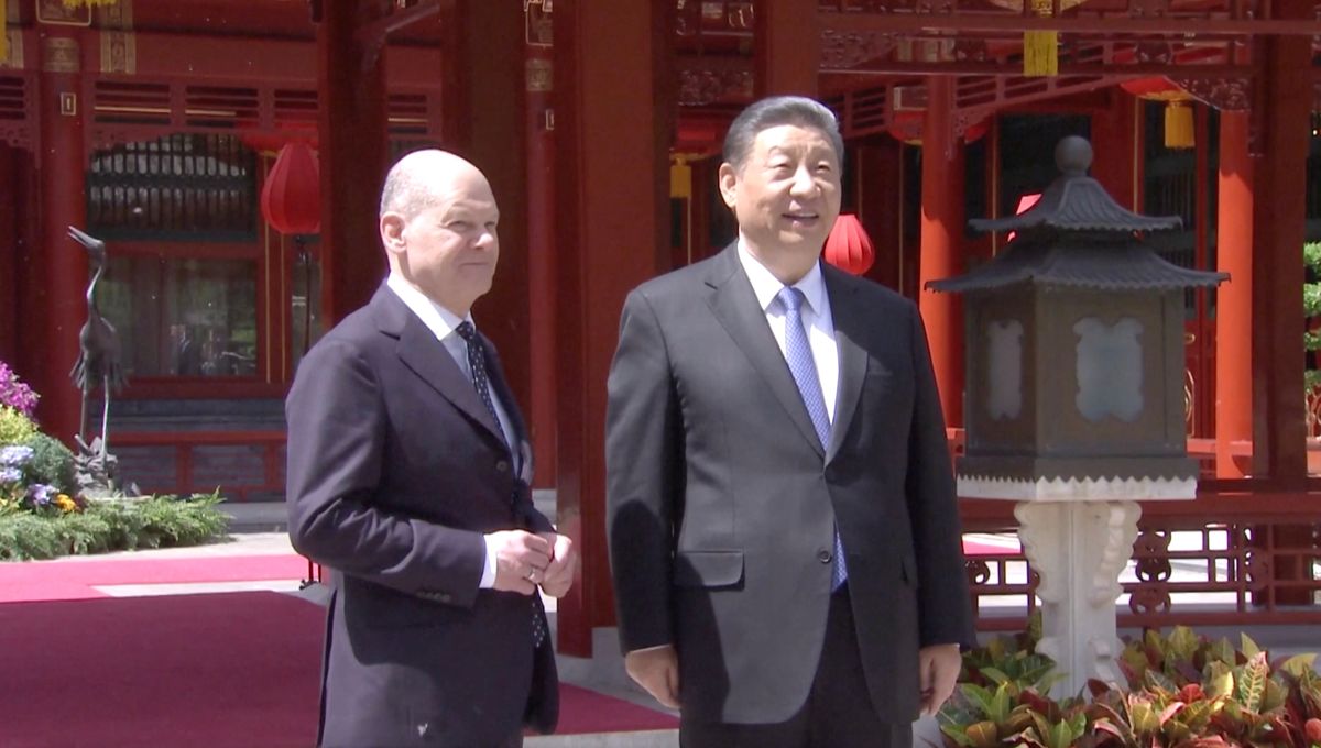 中国・習主席と独ショルツ首相“ウィンウィンの関係を追求するべき”