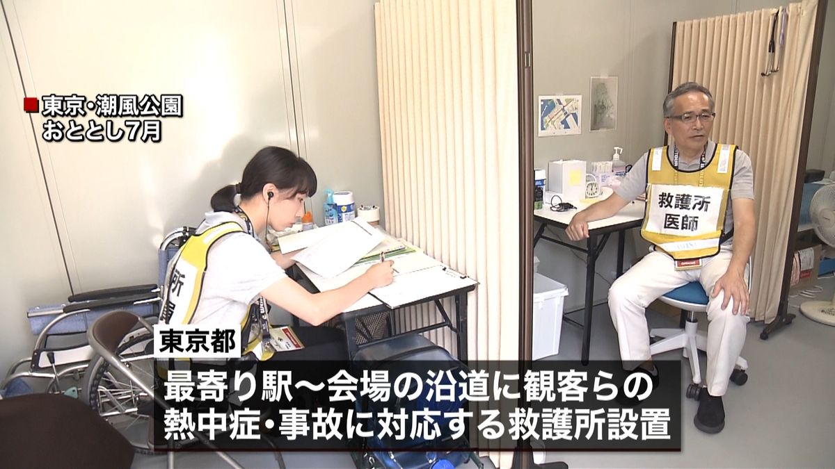 オリパラ　救護所での「リモート救護」検討