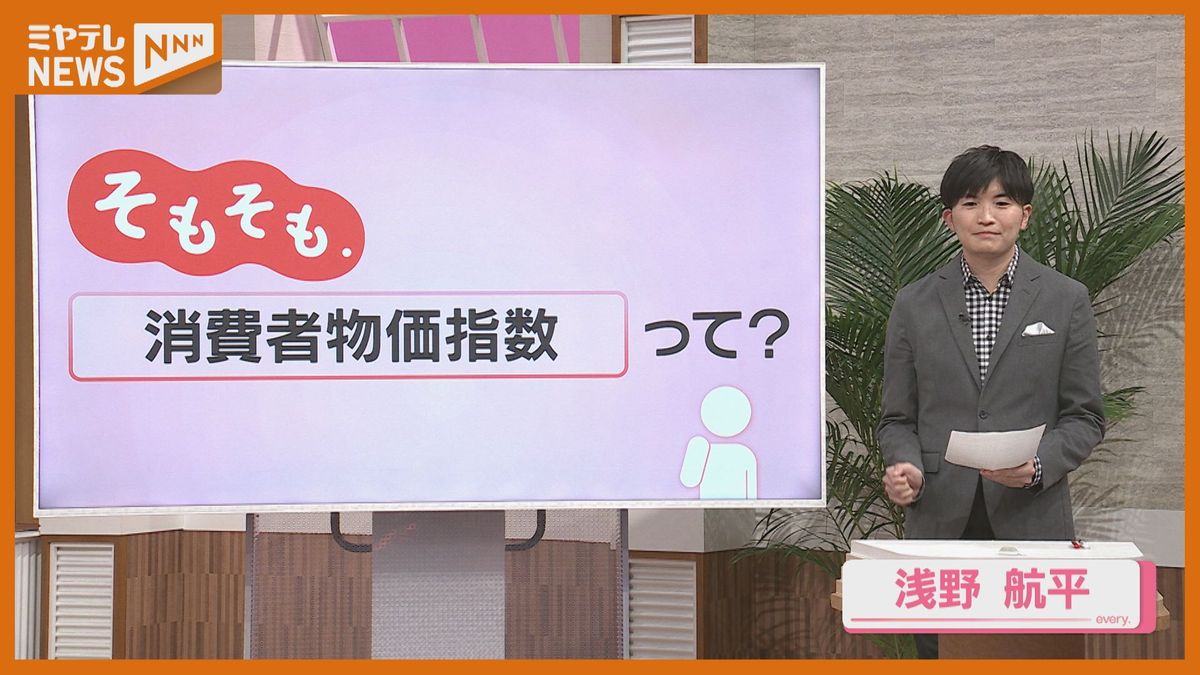 消費者物価指数って何？仙台市が高い2つの理由　計算方法を知ると家計にも生かせる【そもそも.】