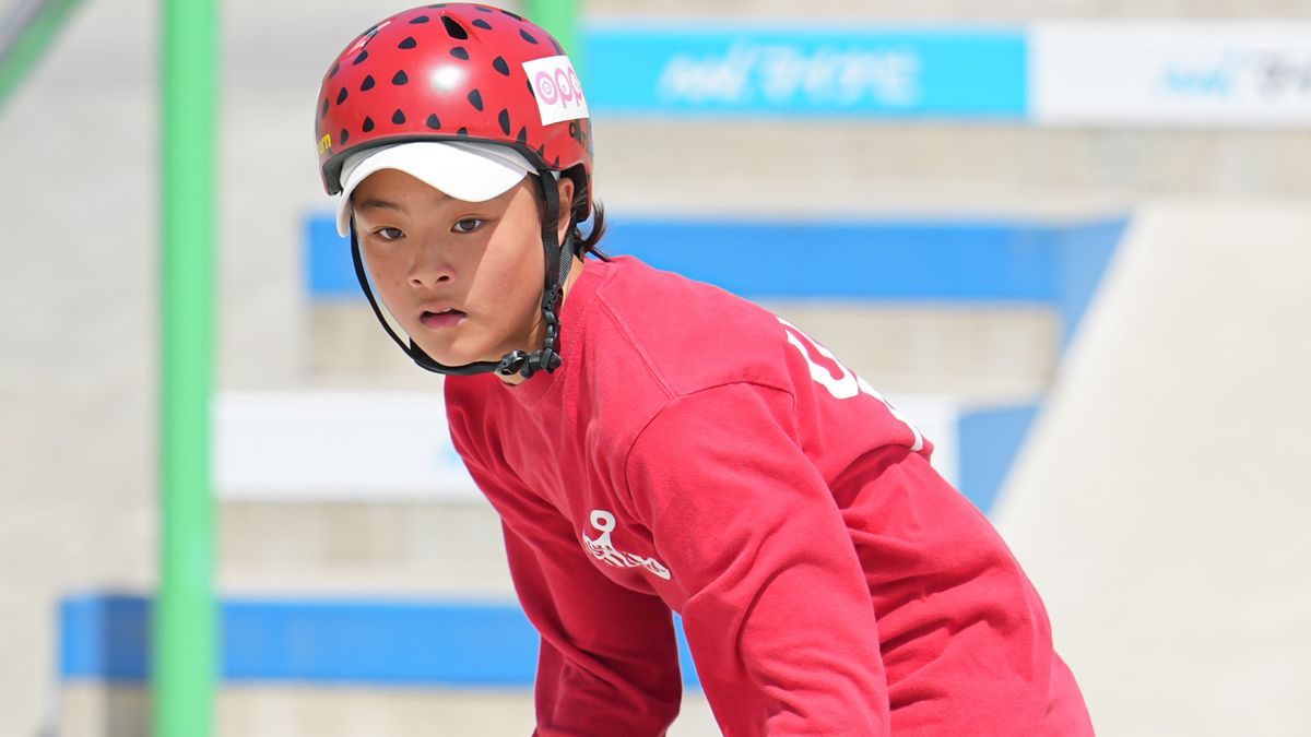【11歳】松本雪聖が五輪メダリスト抑え首位 スケートボード日本OPEN