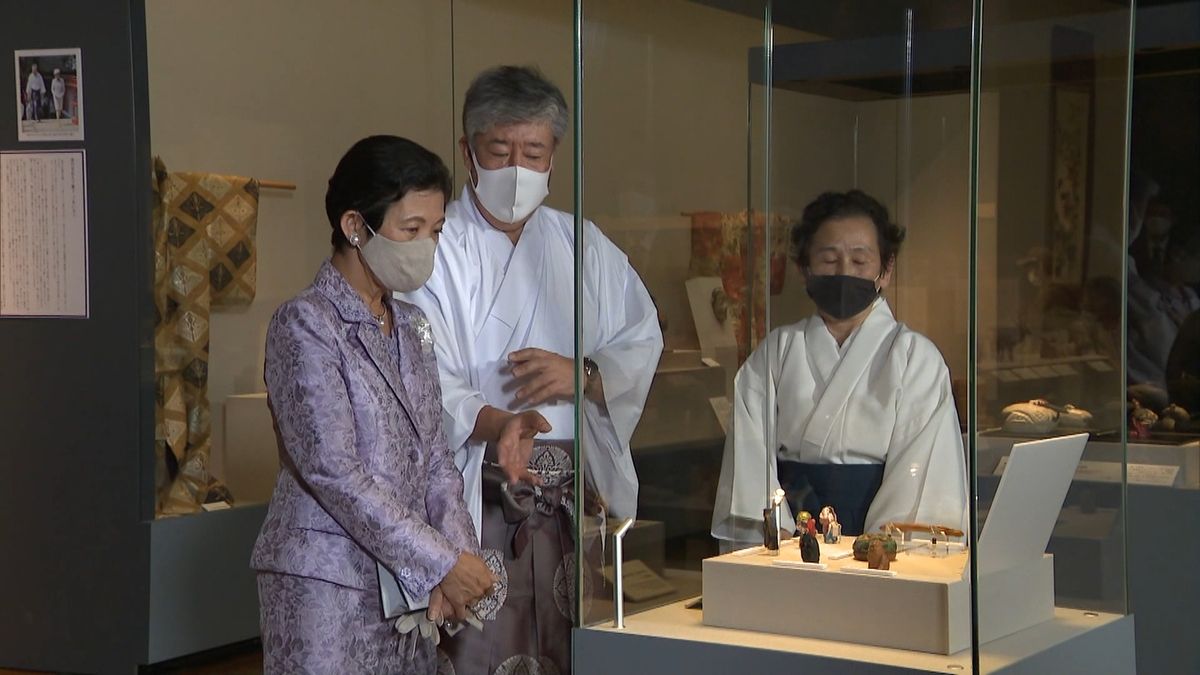 高円宮妃久子さま近代彫刻名匠特別展を鑑賞