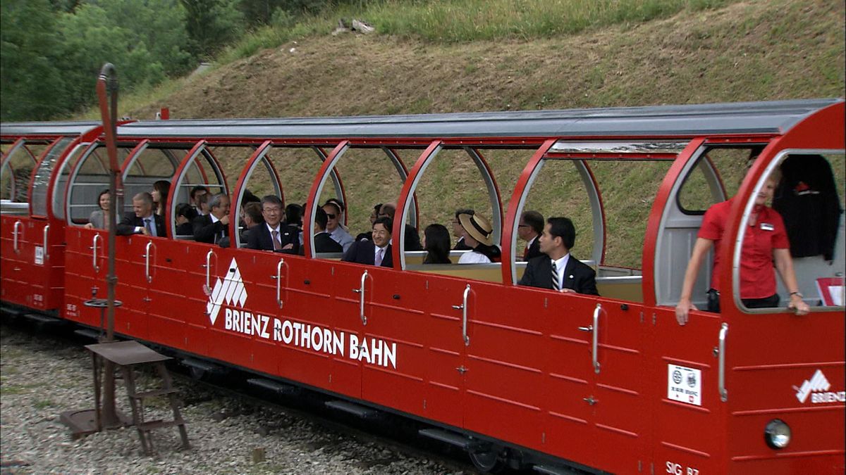 2014年6月スイス　ブリエンツ・ロートホルン鉄道