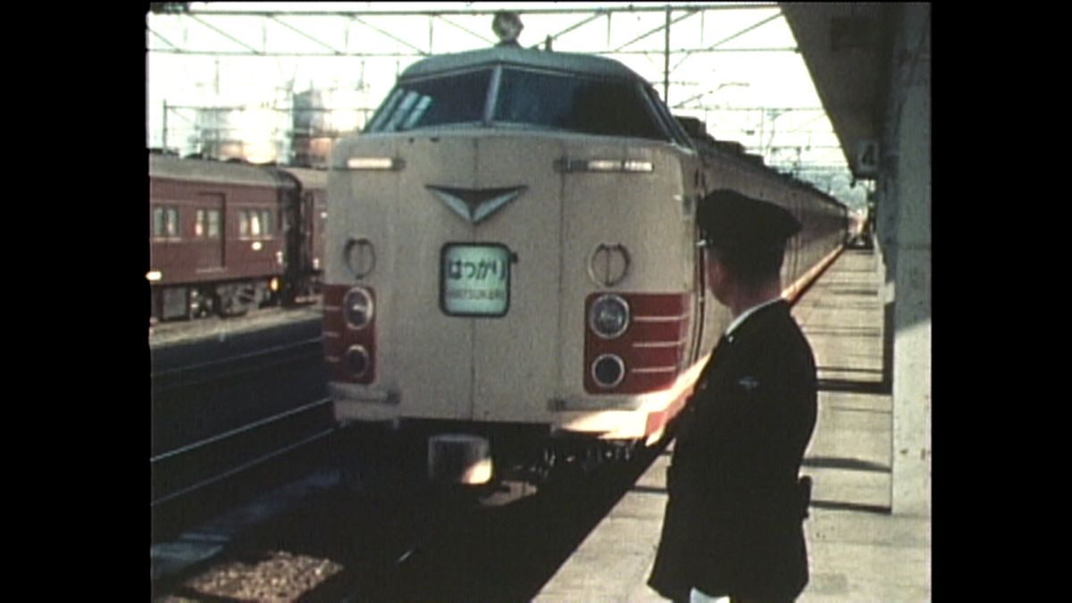 1977（昭和52）年　岩手・盛岡駅　特急「はつかり」