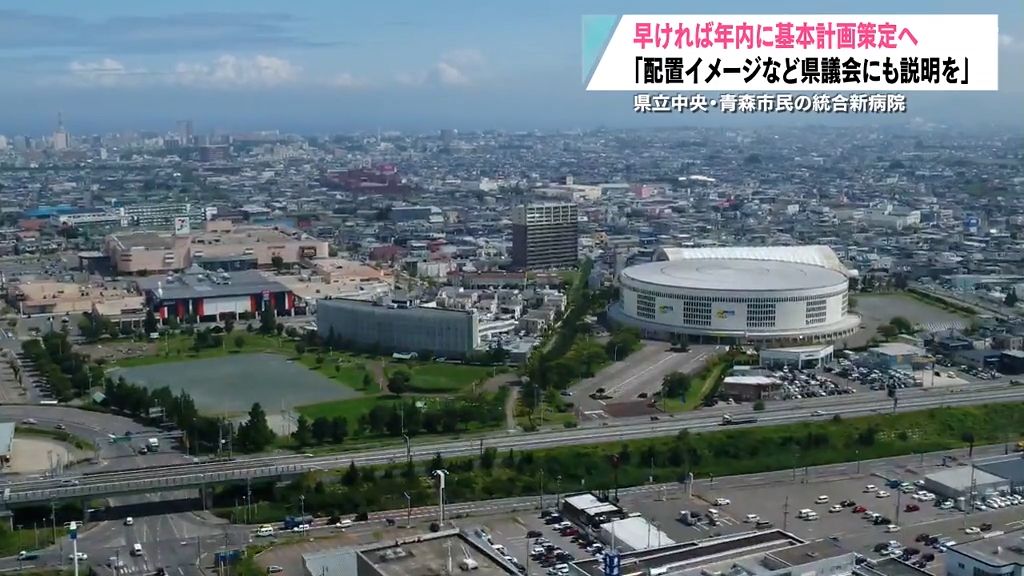 整備候補地が決まった統合新病院について県議会では　「早ければ年内に基本計画」　青森県