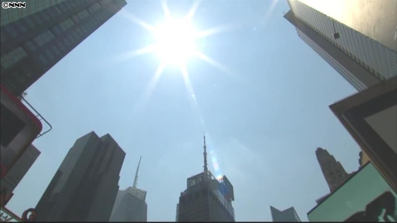 米東部で熱波、ワシントンで３７℃記録