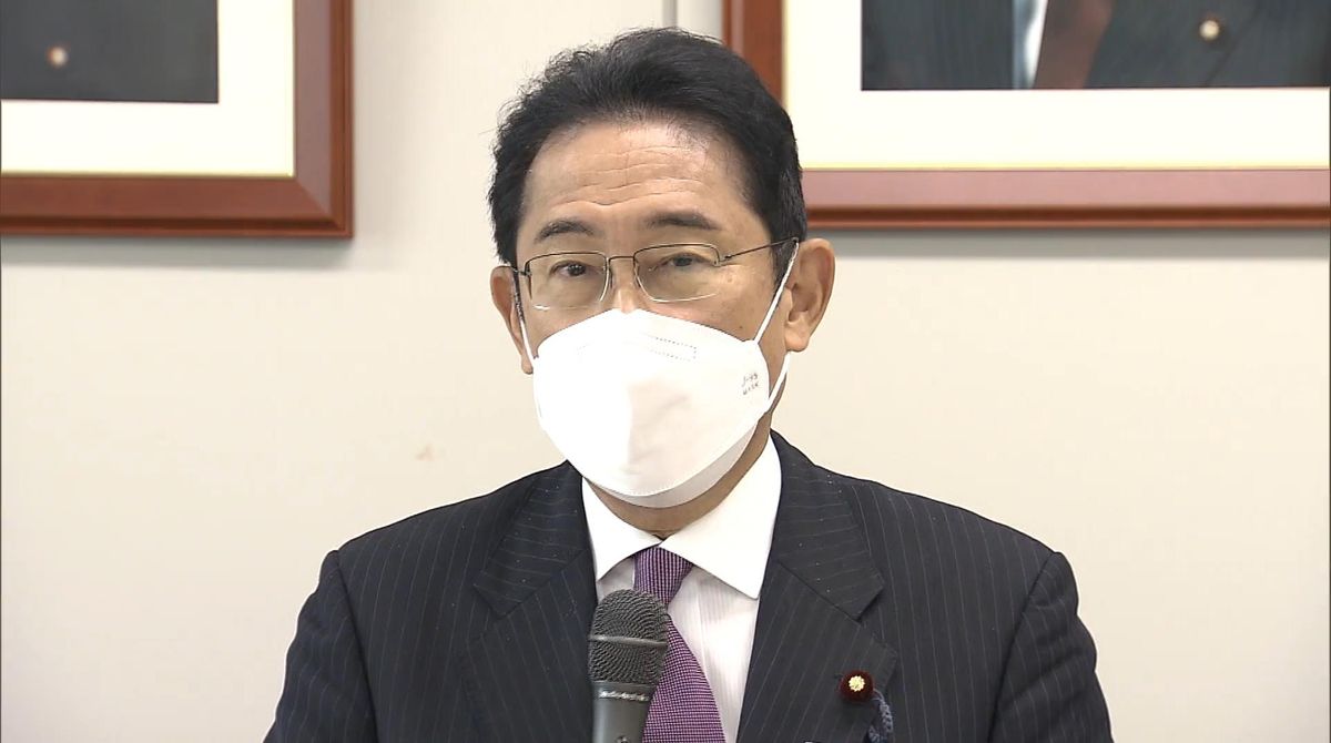 岸田総理、来月に臨時国会を召集の考え示す