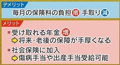 社会保険にはメリットもあるが…