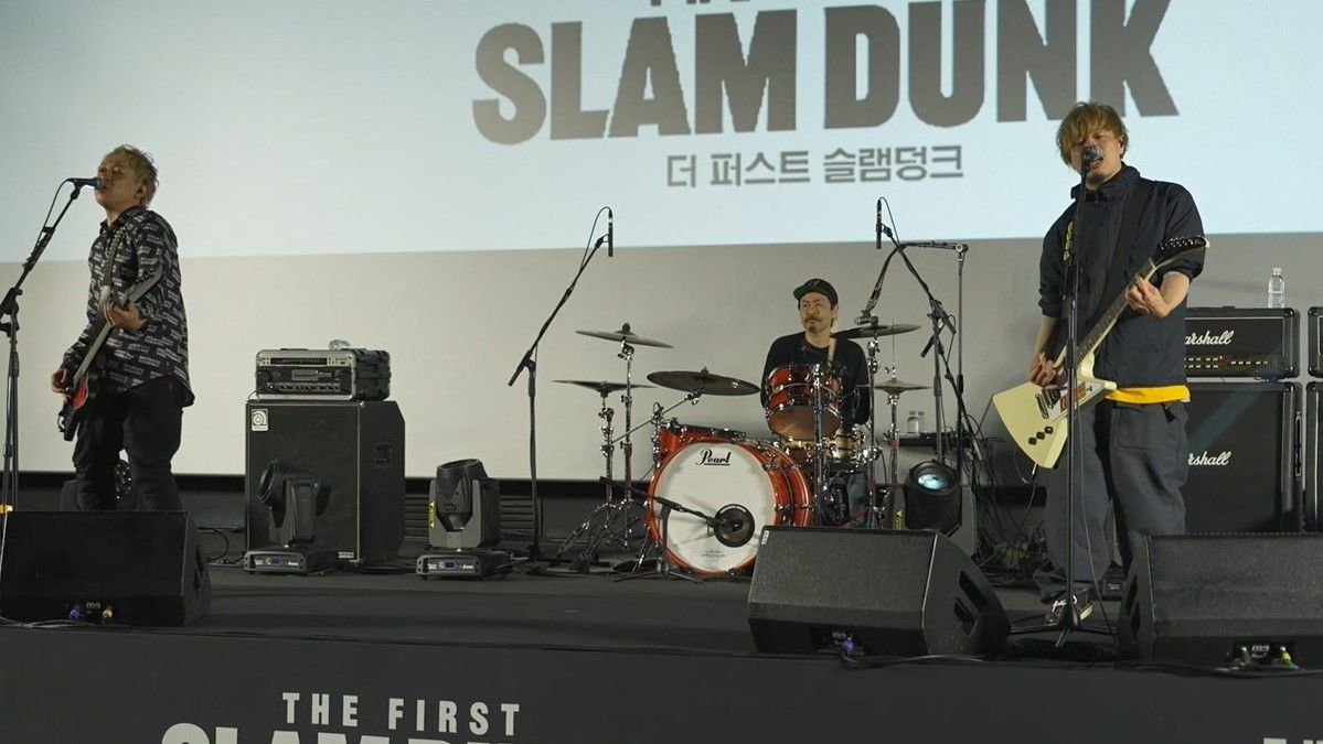 10-FEET、韓国で熱烈歓迎　映画『SLAM DUNK』エンディング主題歌を披露