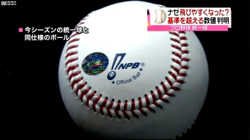 プロ野球統一球“飛びやすい基準”に戸惑い