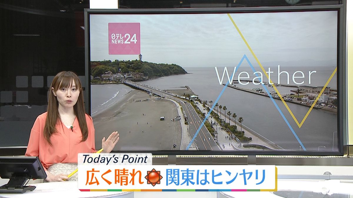 【天気】GW初日は東日本と東北で雨　東北では雪の所も