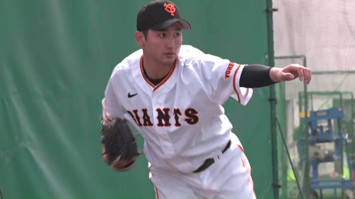 【巨人】横川凱「スピード感と出力感は自分が投げていても違う」 投球フォーム変更で球速アップへ手応え