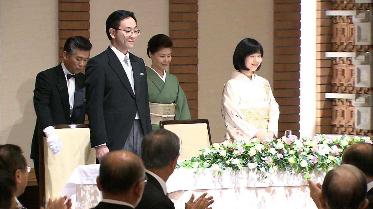 2005（平成17）年　長女・黒田清子さん結婚式