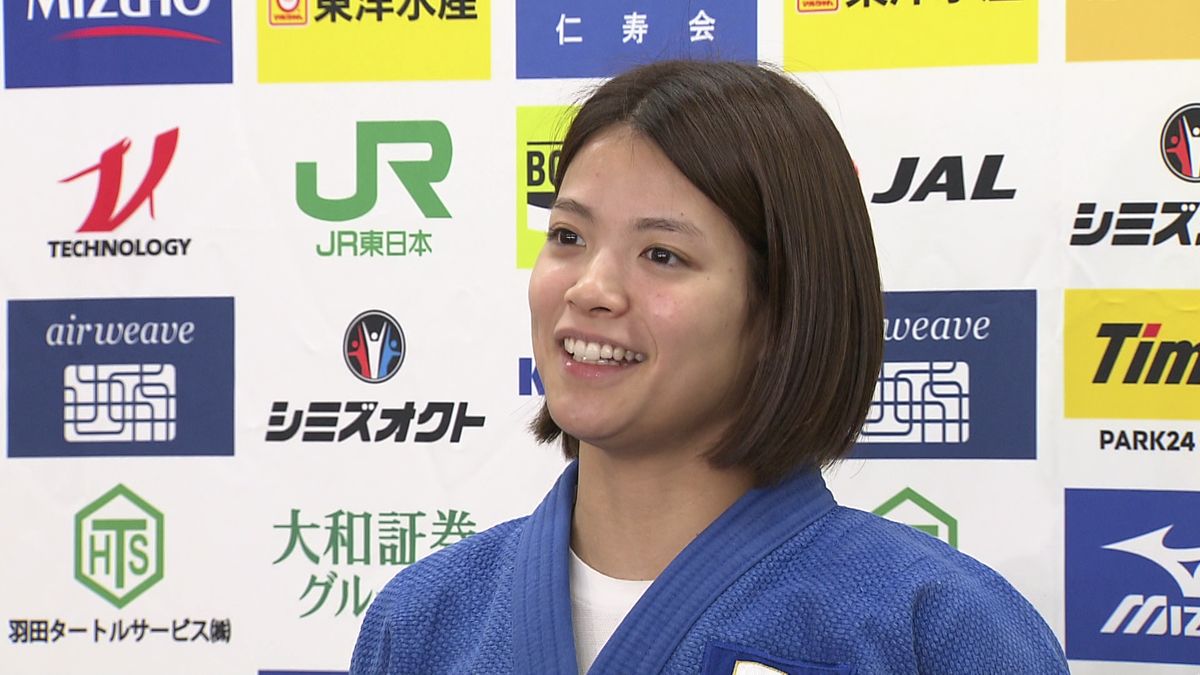 柔道女子52キロ級日本代表　阿部詩選手