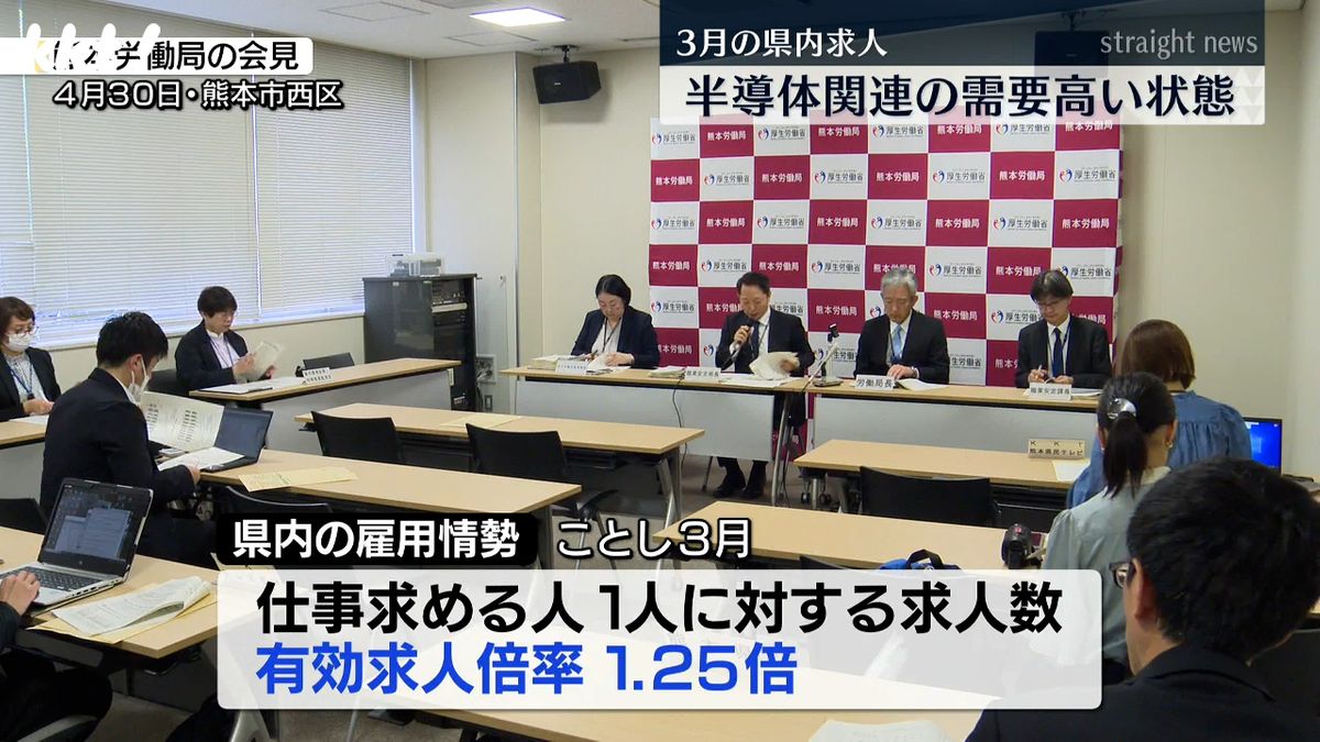 熊本の求人は半導体関連の需要高く高校生は過去最高