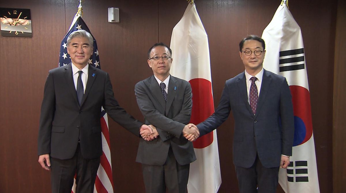 日米韓3か国の担当者が協議　対北朝鮮で懸念を共有