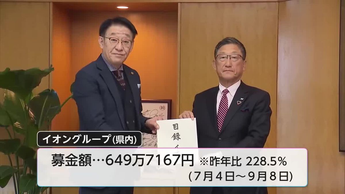 24時間テレビ　イオングループ募金贈呈式