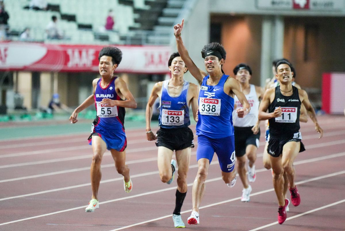 【陸上日本選手権・男子1500m】今季絶好調の東海大・飯澤が初の日本一
