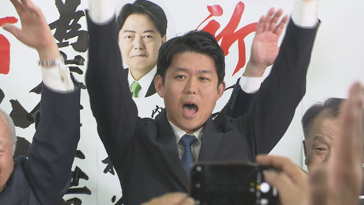 大激戦の山口2区 自民の前職 岸信千世氏が当選