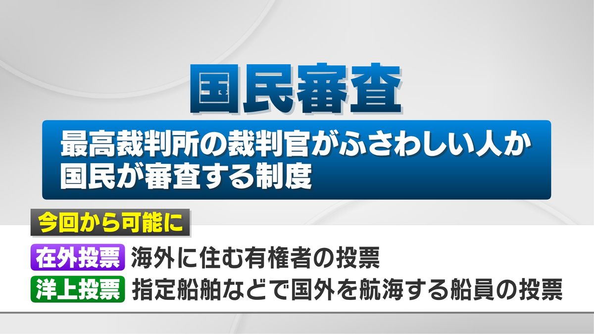 国民審査とは？