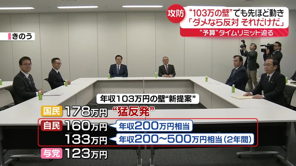 「103万円の壁」「教育無償化」で動きは…　予算“タイムリミット”迫り与野党の攻防激化