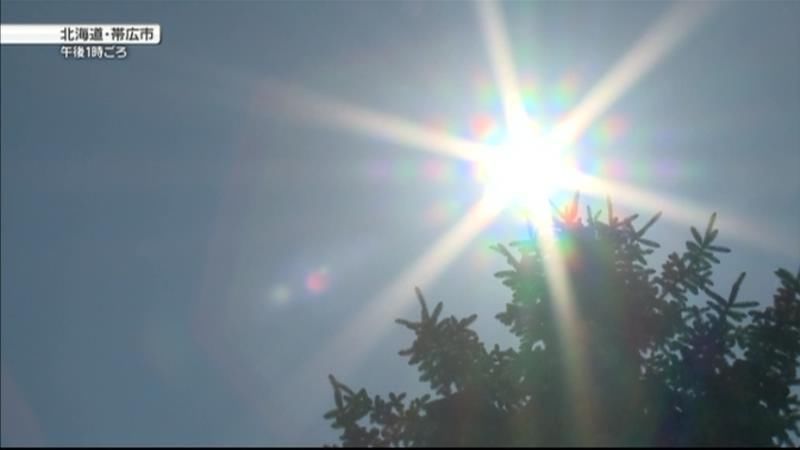 梅雨の晴れ間…各地で真夏の暑さ　１２日も