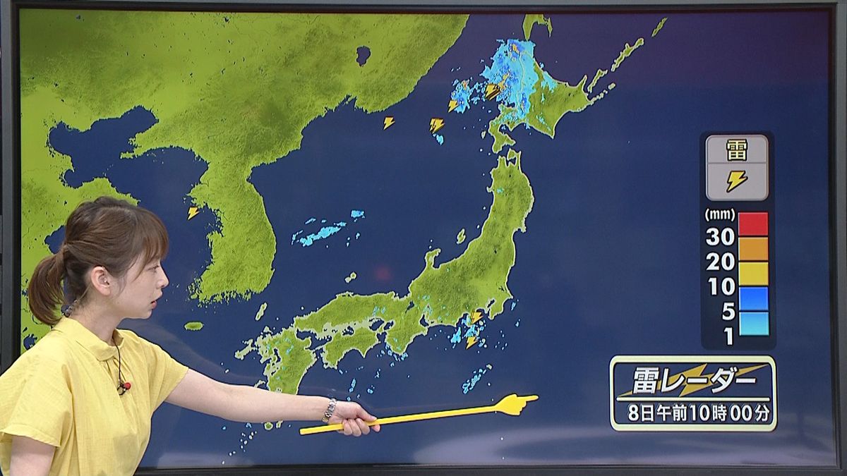 【天気】北日本は雨…東～西日本は熱中症に厳重な警戒を