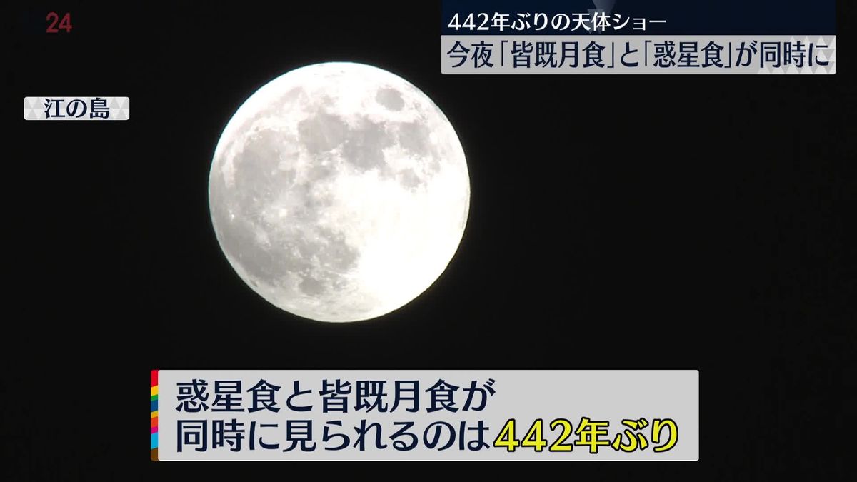 次は322年後…まもなく「皆既月食」と「惑星食」の“同時”天体ショー　全国ほとんどの場所で観測可能