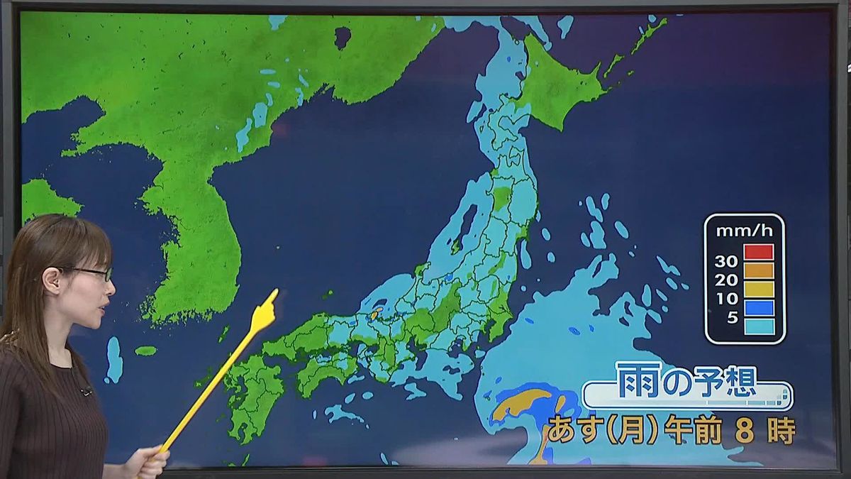 【天気】近畿から北日本にかけて引き続き雨　日中は西から回復も大気不安定