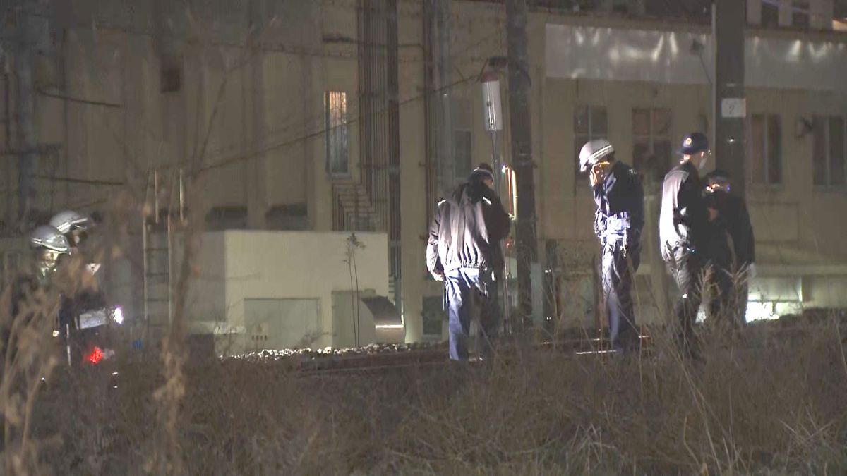 JR呉線　列車にはねられたのは10代くらいの男児　搬送先の病院で死亡を確認