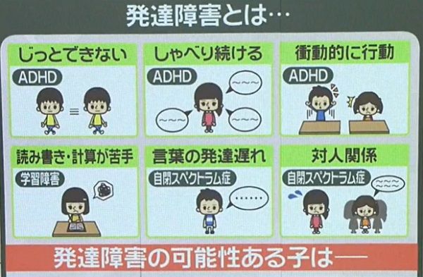 特徴や不安はそれぞれ…発達障害とは