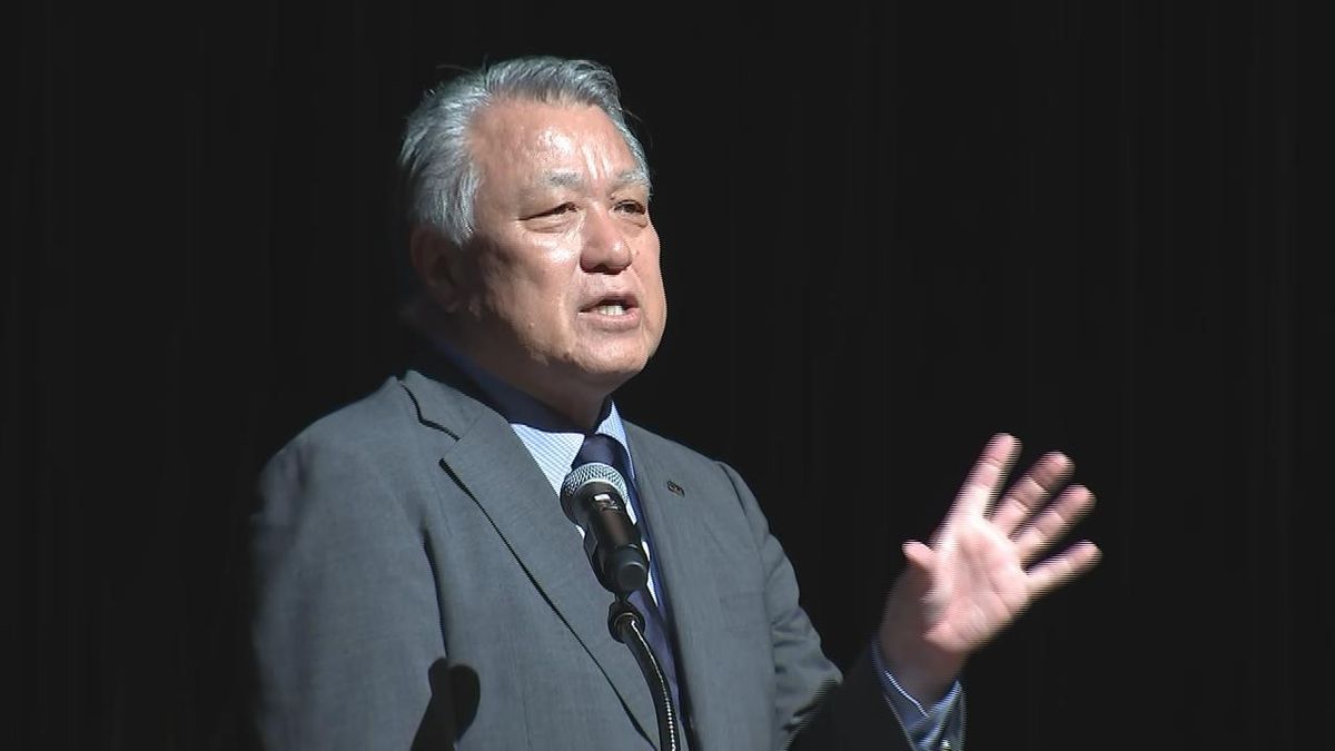 日本サッカー協会名誉会長・田嶋幸三さん講演　多様性を尊重する社会づくりの大切さ語る