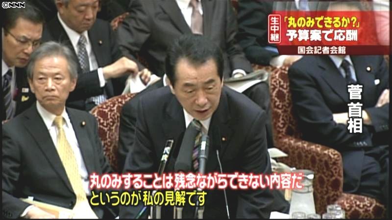 参院で予算案審議入り　自民党が追及