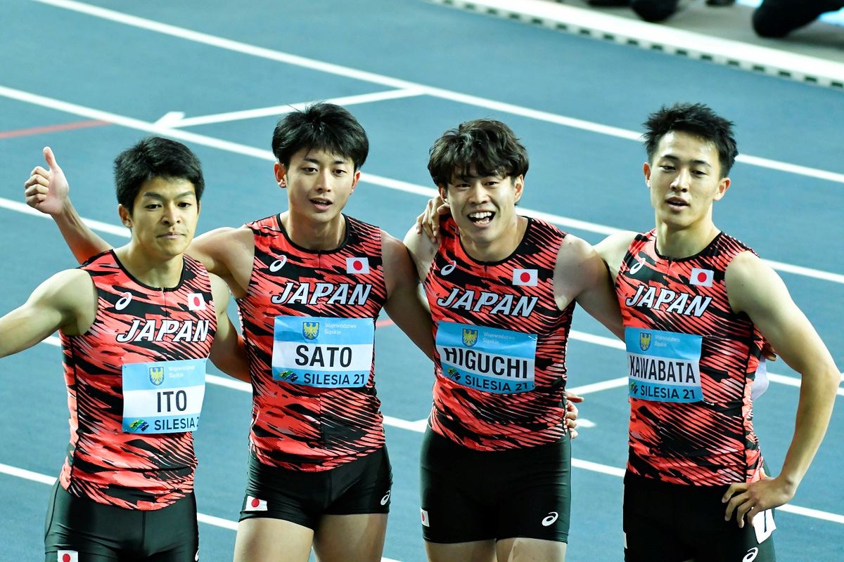 陸上男女リレー２種目で東京五輪出場決定