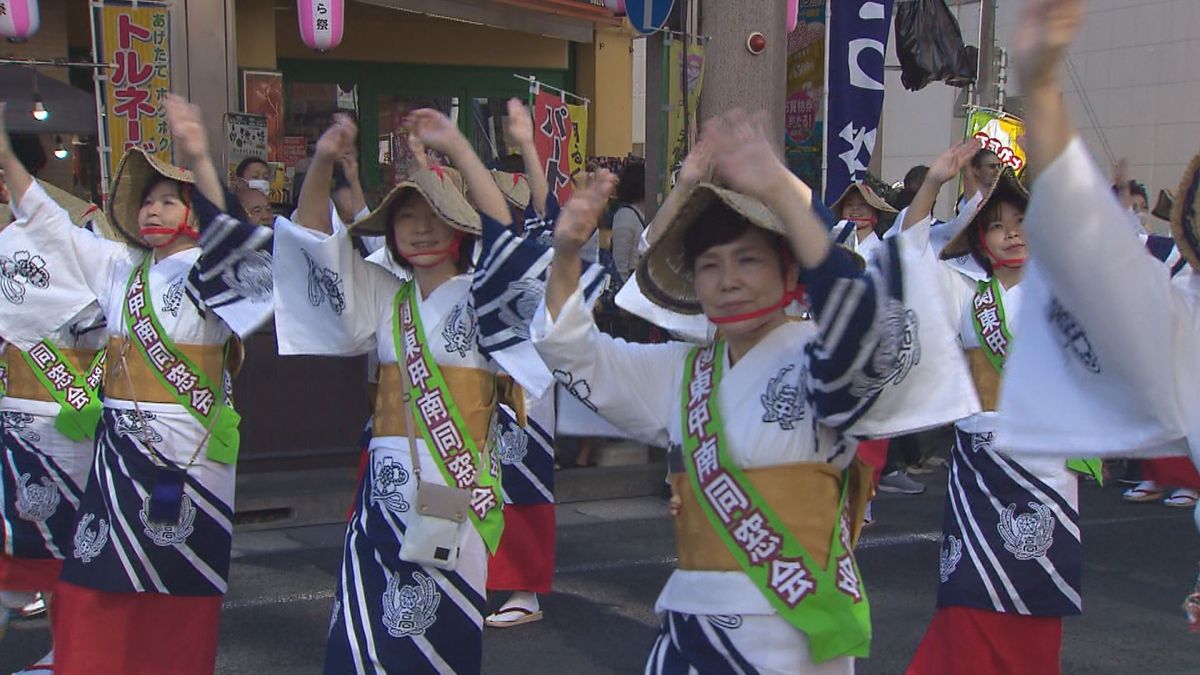 南九州最大の祭り“おはら祭”が今年も盛大に開催　約1万7000人の踊り連が参加