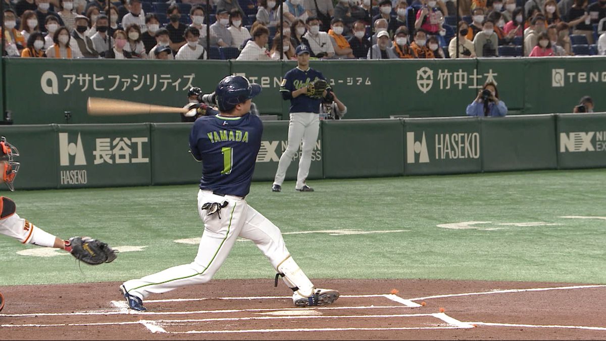 「天才ですか」「さすが」ヤクルト・山田哲人　首位攻防戦で先制6号2ランにファン歓喜