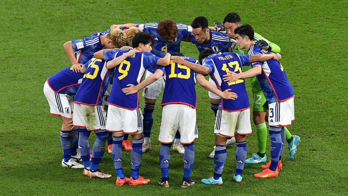 サッカー日本代表(写真：ロイター/アフロ)
