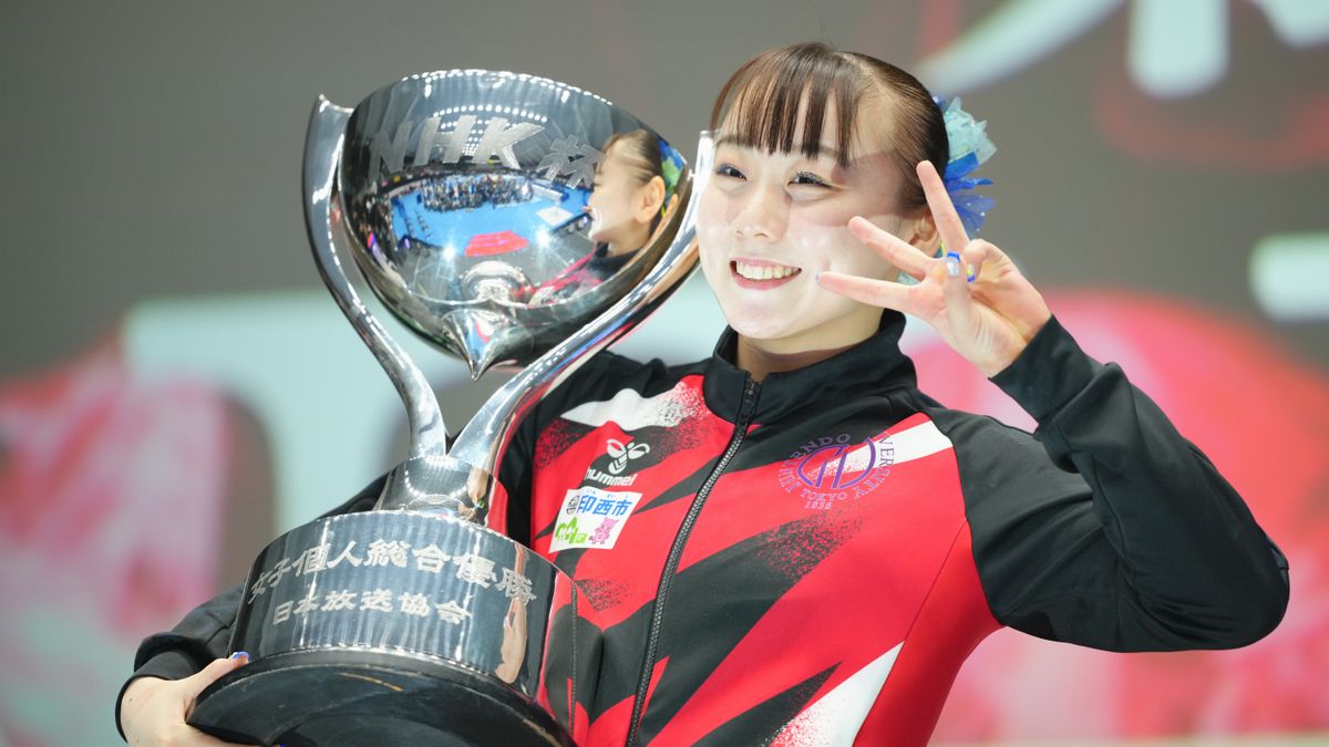 「団体のメダルを第一に」女子体操・宮田笙子がNHK杯3連覇でパリ五輪内定