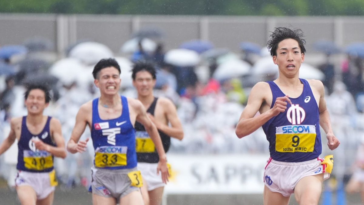 順大・三浦選手が残り200mで抜け出して連覇を成し遂げる