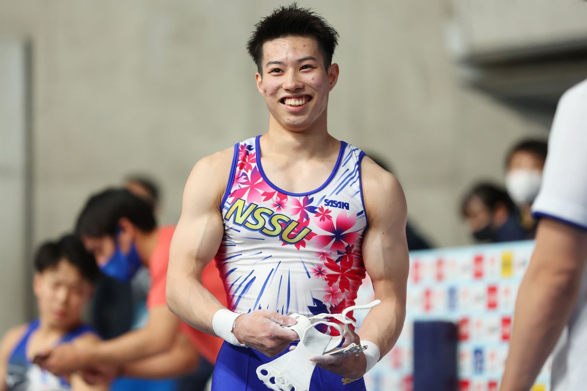【体操NHK杯】日体大の土井陵輔が得意種目のゆかでトップ　全体3位で日本代表の座を獲得