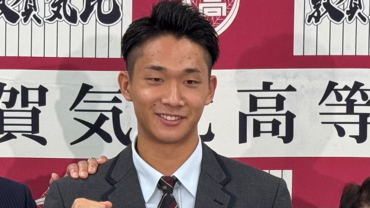 【速報】プロ野球ドラフト会議敦賀気比高校竹下海斗投手が広島東洋カープから育成枠2位で指名