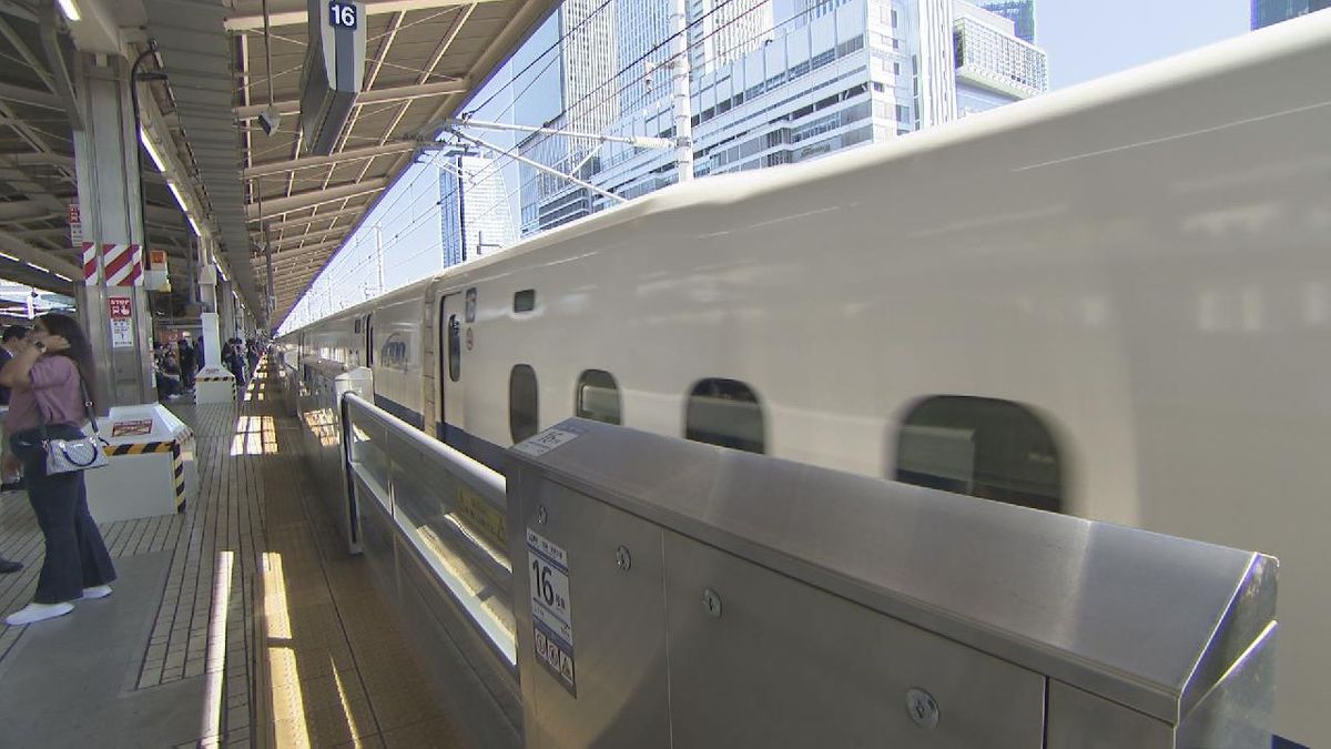 台風７号の接近に伴い　東海道新幹線が計画運休の可能性　ＪＲ東海