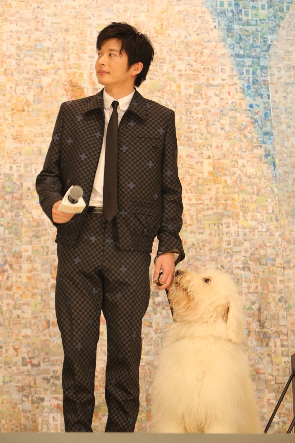 田中圭さんと俳優犬・ベック