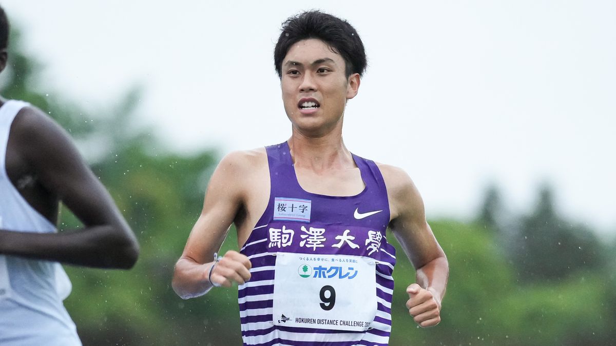 【陸上】「同じ学生には絶対に負けない」駒大の鈴木主将が自己新で5000m日本選手トップ　ホクレンDC千歳