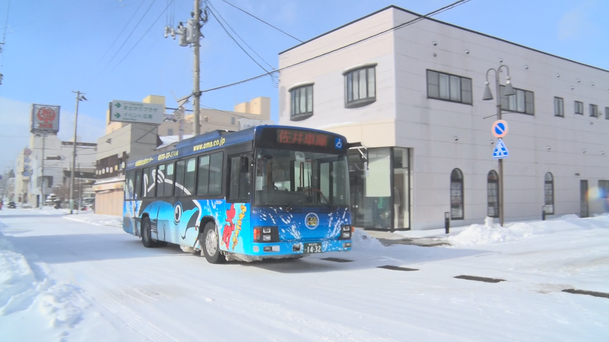 青森県むつ市が“自動運転バス”へ実証運行「公共交通の確保に向かって」　過去最大規模の新年度予算案に計上